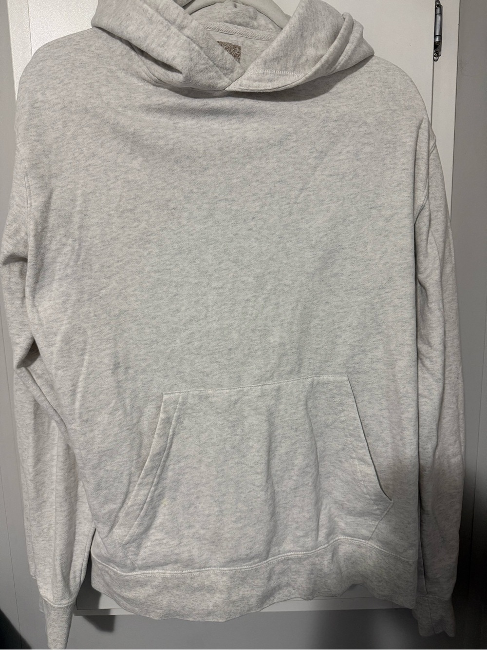 82. Harlow Light Gray Pullover Hoodie Medium